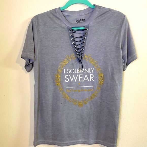 Harry Potter Short Sleeve T-Shirt Girls M - Picture 1 of 6